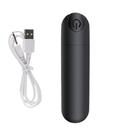 Vibrador Bullet RECARREGÁVEL Massageador Discreto USB 10 Modos de Vibração Aveludado - SEXSHOP MEDDUS