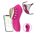 Vibrador Calcinha Texturas Estimulador Clitoriano Com App