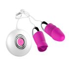 Vibrador capsula bullet dupla estimulação 12 vibrações
