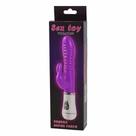 Vibrador com estimulador clitoriano com 10 modos de vibração
