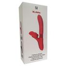 Vibrador de Ponto G com Estimulador de Clitóris e Função Vai e Vem Sexy Import Vibrador de Ponto G com Estimulador de Clitóris e Função Vai e Vem Sexy Import