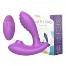 Vibrador e Sugador G-Vibe 10 Intensidades Controle Remoto Flexível Toque Macio e Aveludado Recarregável