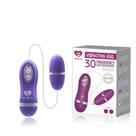Vibrador egg com controle remoto e 30 modos de vibração a prova d' água