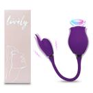 Vibrador Feminino LOVELY 2 em 1 - Estímulo Oral e Clitoriano