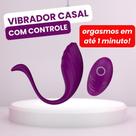 Vibrador Feminino RECARREGÁVEL Casal com Controle Estimulador Clitóris Ponto G Penetração Pênis