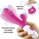 Vibrador Feminino Sexual em Silicone Ponto G 30 Níveis de Vibração