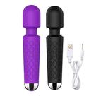 Vibrador Massageador Varinha Mágica Recarregável Silicone Macio