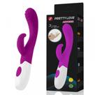 Vibrador ponto g com função pulsante 7 vibrações miss collection