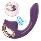 Vibrador Ponto G e Clitóris Selene S-Hande 9 Vibrações e Pulsação Recarregável Roxo