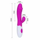 Vibrador Ponto G e Estimulador 30 vibrações