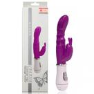 Vibrador ponto g em jelly duplo com 10 níveis de vibração