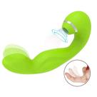 Vibrador Recarregável de Ponto G e Clitóris com 7 Modos de Pulsação e 10 Modos de Vibração