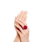 Vibrador Recarregável Portátil de Dedo com Design de Rosa Rose Ring
