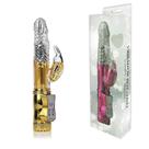 Vibrador Rotativo 36 Funções com Estimulador Clitoriano 22,5x3x5 Miss Collection