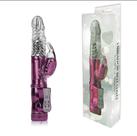 Vibrador rotativo 36 funções com estimulador clitoriano
