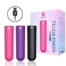 Vibrador Tipo Bullet Recarregável 10 vel Vibrador Tipo Bullet Recarregável 10 vel