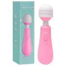 Vibrador varinha mágica 2 vibrações flexível 15 cm