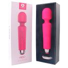 Vibrador Varinha Mágica Recarregável 7 Vibrações com Cabeça Flexível Hero - Rosa