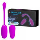 Vibratória com Estimulações Elétricas, Possui 12 Modos de Vibração e 3 Variações de Estimulos - PRETTY LOVE SHOCK FUN
