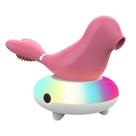 Vibro e Sugador Passarinho Com Caixinha Bluetooth