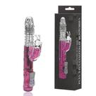 Vibro silicone rotativo sobe e desce