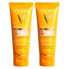 Vichy Idéal Soleil Clarify Kit com 2 Unidades Protetor Solar Facial com Cor FPS60 Extra Clara Vichy Idéal Soleil Clarify Kit com 2 Unidades Protetor Solar Facial com Cor FPS60 Extra Clara