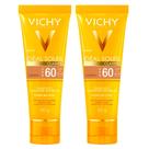 Vichy Idéal Soleil Clarify Kit com 2 Unidades Protetor Solar Facial com Cor FPS60 - Morena Vichy Idéal Soleil Clarify Kit com 2 Unidades Protetor Solar Facial com Cor FPS60 - Morena