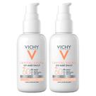 Vichy UV-Age Daily Kit com 2 Unidades Protetor Solar Facial com Cor FPS60 2.0