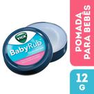 Vick BabyRub Bálsamo Infantil com Camomila e Aloe Vera 12g