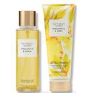 Victorias Secret Loção e Body Splash Pineapple e Shea Glow