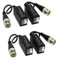 Video Balun Camera Hd Ahd Borne Cftv 400Mt Ballun - 5 Pares