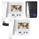 Vídeo Porteiro Eletrônico HDL Class 4.3 branco com Monitor Extensão