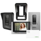 Video Porteiro Wifi Allo WT7 Intelbras Com Protetor Cinza