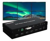Vídeo Wall Hdmi 2x3 Hdmi 1080p 6 Telas Saida Optica Dvi