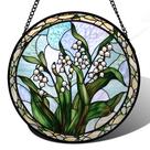 Vidriera Decorativa Colgante Lilly de 38 cm AMDERVEN
