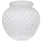 Vidro bico de jaca tipo Coracao pequeno para plafon de teto