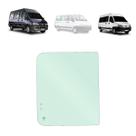 Vidro curvo lateral movel fiat ducato peugeot boxer citroen jumper teto alto 1997 a 2017 lado direito com furo 60,0 x 71,7 cm