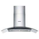 Vidro curvo Range Hood COMFEE' 36 polegadas e 450 m³/h em aço inoxidável