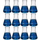 Vidro de borossilicato Erlenmeyer Karter Scientific 50mL x12