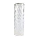 Vidro De Reposição Taschibra Pendente Lustre Anne Rigato Transparente