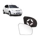 Vidro e Base Retrovisor Ford Ka 2008 Em Diante Lado Direito