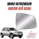 Vidro espelho refil lente retrovisor Duster até 2020 - cod.5282