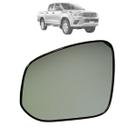 Vidro Espelho Retrovisor Base Toyota Hilux 2016 Até 2023