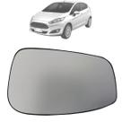 Vidro Lente Retrovisor Com Base New Fiesta 2012 Até 2017