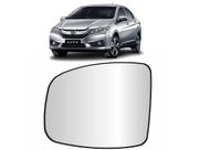 Vidro Lente Retrovisor Honda City Fit 15 16 17 18 19 20 Esquerdo HD036C