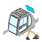 Vidro Vigia Traseiro Temperado Komatsu PC200-6 e PC210-6 - Código 20Y5435142
