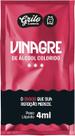 Vinagre de álcool grilo sachê 4ml c/ 184 unidades