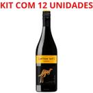 Vinho australiano yellow tail syrah 750ml tinto kit com 12