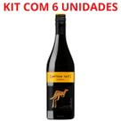 Vinho australiano yellow tail syrah 750ml tinto kit com 6