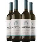 Vinho Branco Convento De Marialva 750ml Kit 4 Garrafas